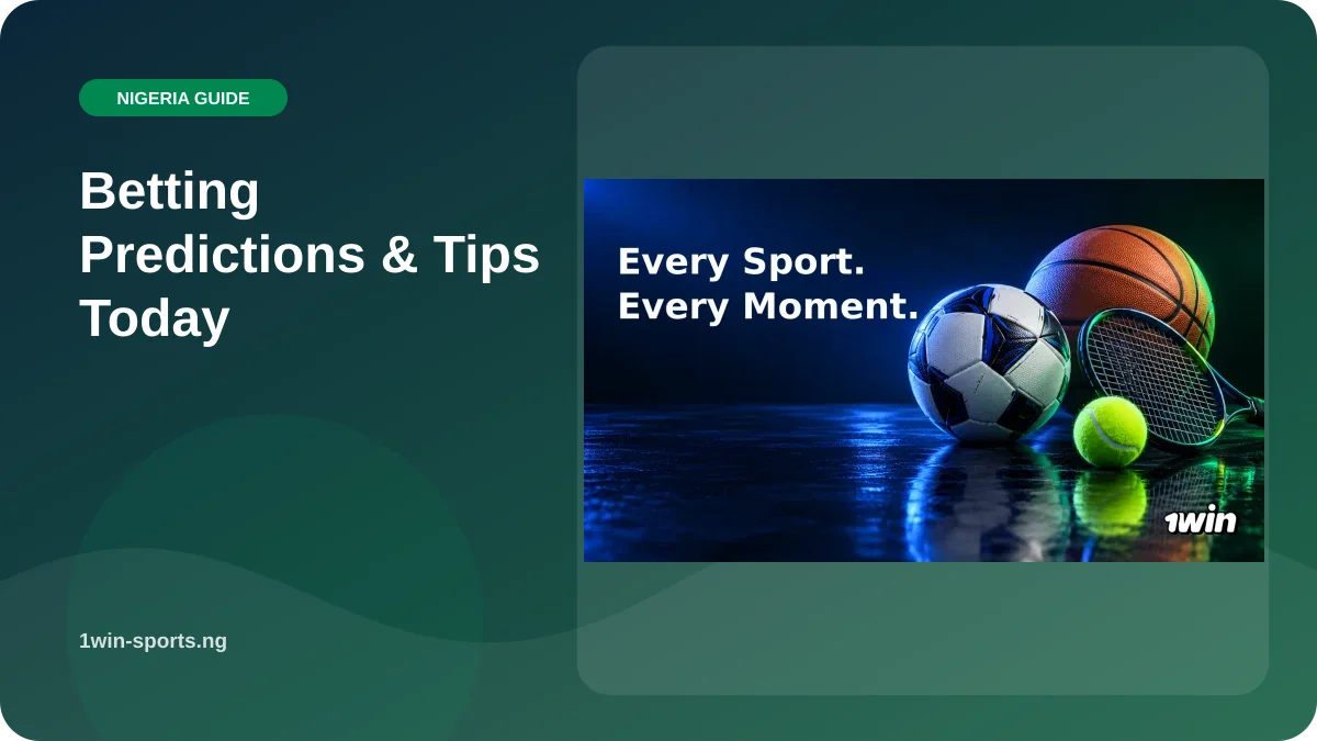 Betting Predictions & Tips Today illustration