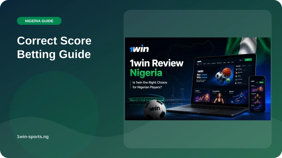 Correct Score Betting Guide illustration