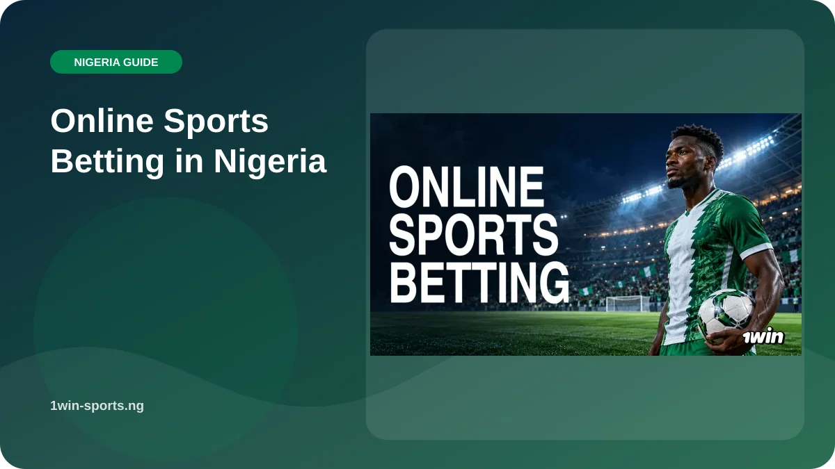 Online Sports Betting in Nigeria illustration